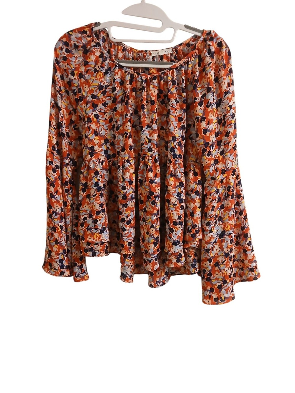 Bell Sleeve Peasant Top